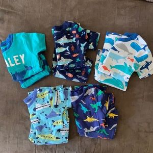 Lot of Carter’s Spring/Summer Pajamas